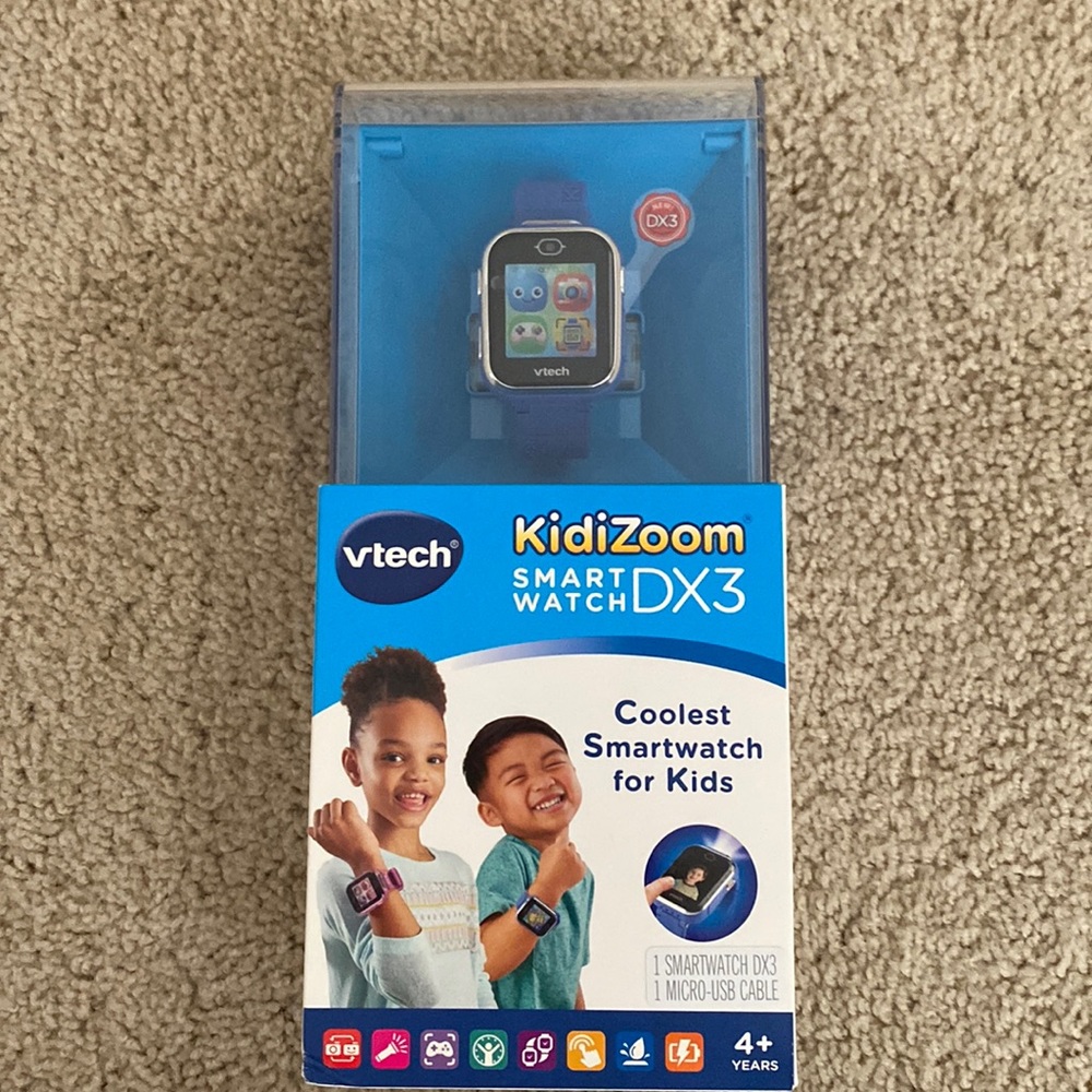 VTexh KidiZoom Smartwatch DX3-Blue